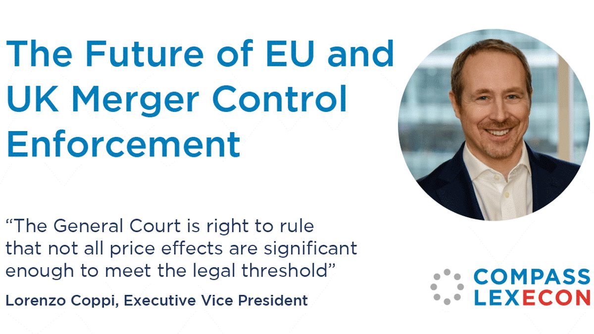 Insights: MERGER CONTROL | Compass Lexecon