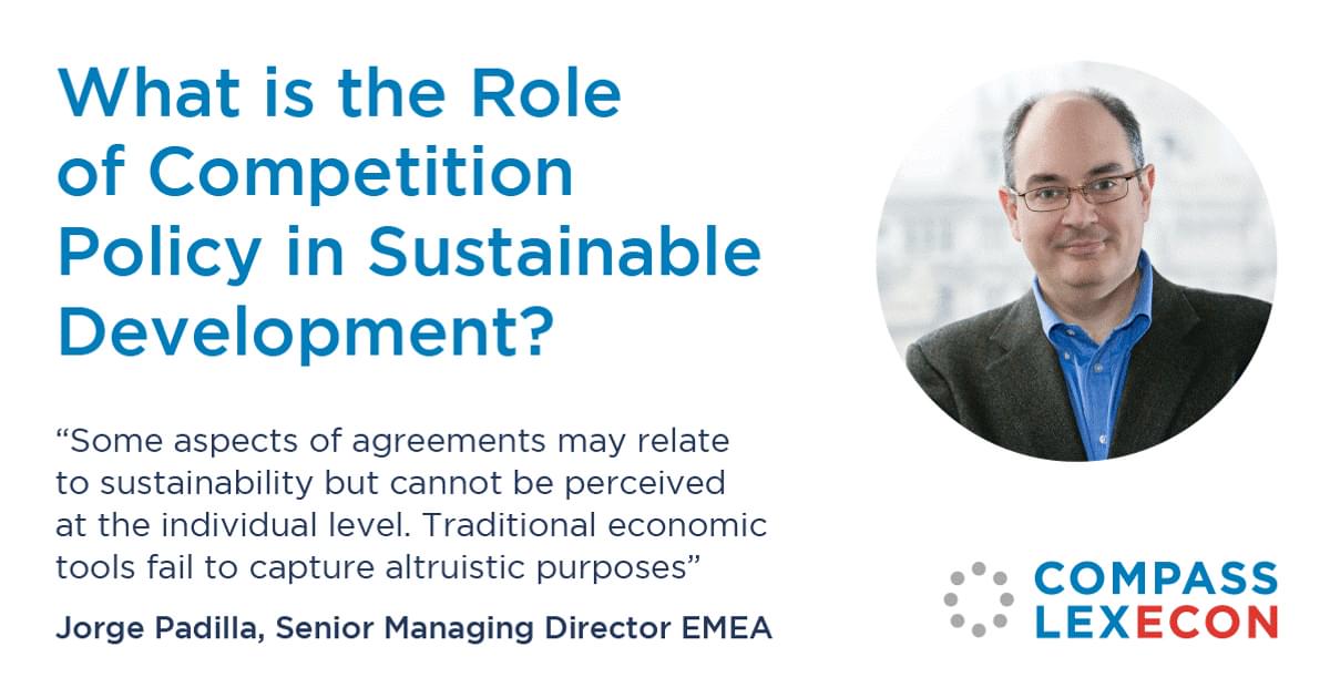 Webinar Synopsis: What is the Role of Competition… | Compass Lexecon